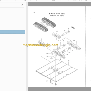 Hitachi JD490E Excavator Parts Catalog & Equipment Components Parts Catalog