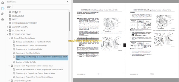 Hitachi EH3500AC2 Rigid Dump Truck Technical and Assembly and Workshop Manual