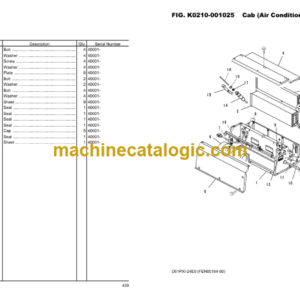 KOMATSU D61PXi-24E0 Bulldozer Parts Book