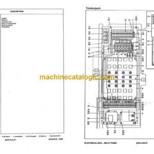 Timberjack 608 Feller Buncher Parts Catalog