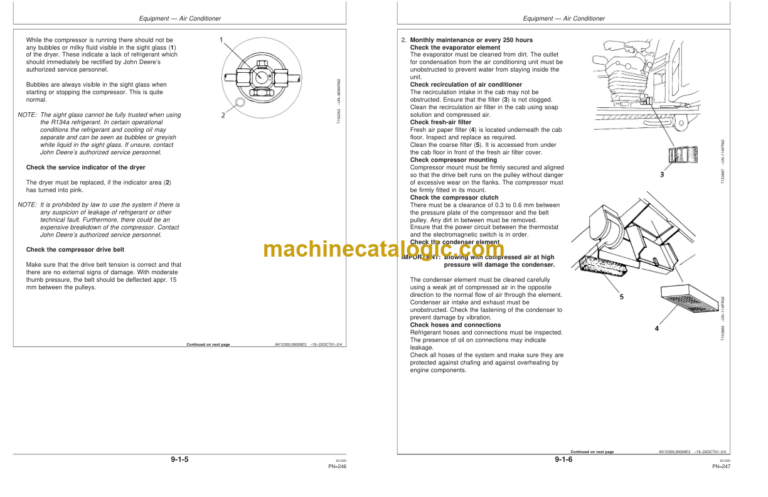 Timberjack 1470 DCH8 Harvester Operators Manual