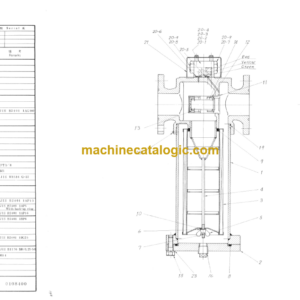 Hitachi FK600 Inner Parts Catalog