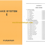 Furukawa FL330 FL330-1 Service Shop Manual