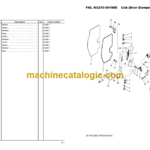 KOMATSU D61PXi-24E0 Bulldozer Parts Book