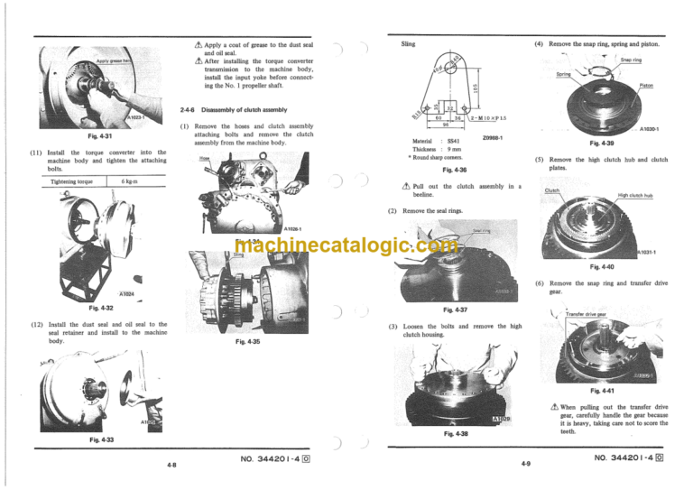 Furukawa FL330 FL330-1 Service Shop Manual