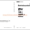Hitachi Service and Operator's Manual - German Language PDF - Image 7