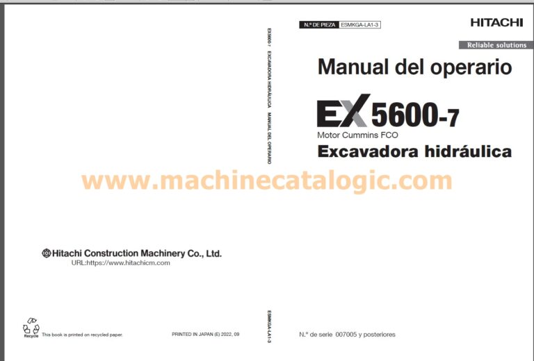 Hitachi Manual Técnico