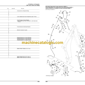 John Deere 410L Backhoe Loader Parts Catalog (PC11329)