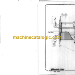 Hitachi AX20u-3 Mini Excavator Parts Catalog