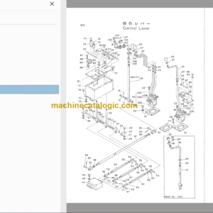 Hitachi FK180-3 Hydraulic Truck Crane Parts Catalog & Equipment Components Parts Catalog