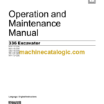Caterpillar 336 Excavator Operation and Maintenance Manual