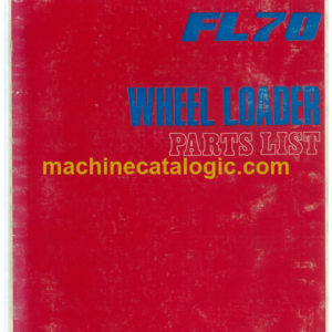 Furukawa FL70 Wheel Loader Parts Catalog