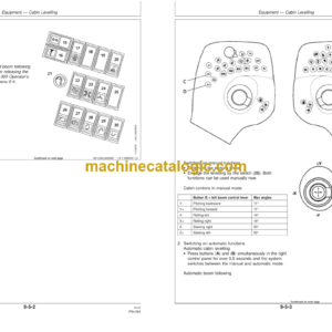 Timberjack 1470D Harvester Operators Manual