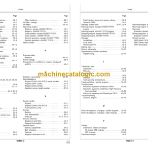 John Deere POWERTECH™ 4.5 and 6.8 L 4045 and 6068 Tier 2 Stage II OEM Diesel Engines Operators Manual (OMRG33324)