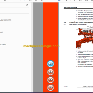 Sandvik DS512i Drill Rig Operator’s and Maintenance Manual (122B78759-1 Swedish)