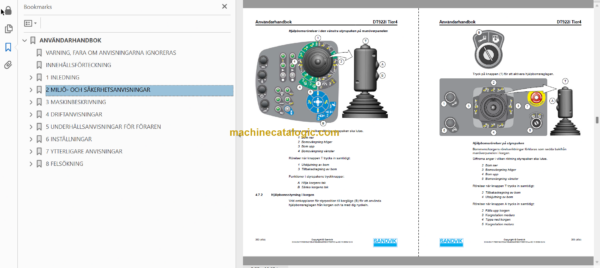 Sandvik DT922i Tunnelling Drill Operator's and Maintenance Manual (SN 120D65039-1 Swedish)