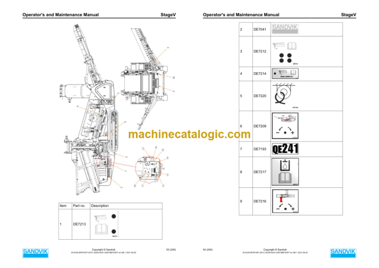 Sandvik QE241 Mobile Scalper Operator's and Maintenance Manual