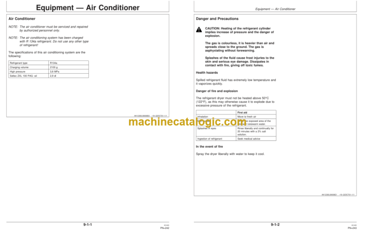 Timberjack 1470D Harvester Operators Manual
