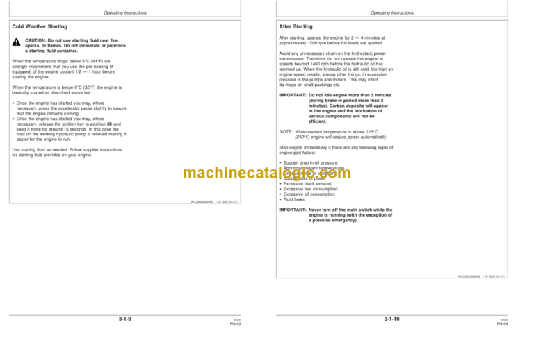 Timberjack 1470D Harvester Operators Manual