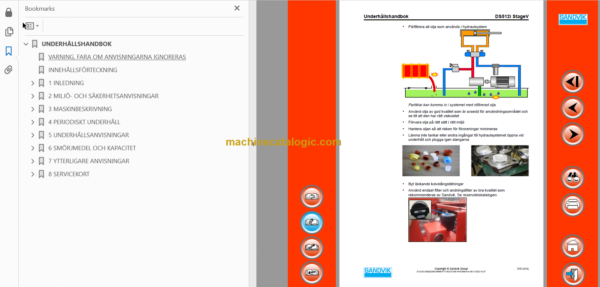 Sandvik DS512i Drill Rig Operator's and Maintenance Manual (122B78759-1 Swedish)