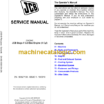JCB Stage-V 3.0 Elec Engine (4 Cyl) Service Manual