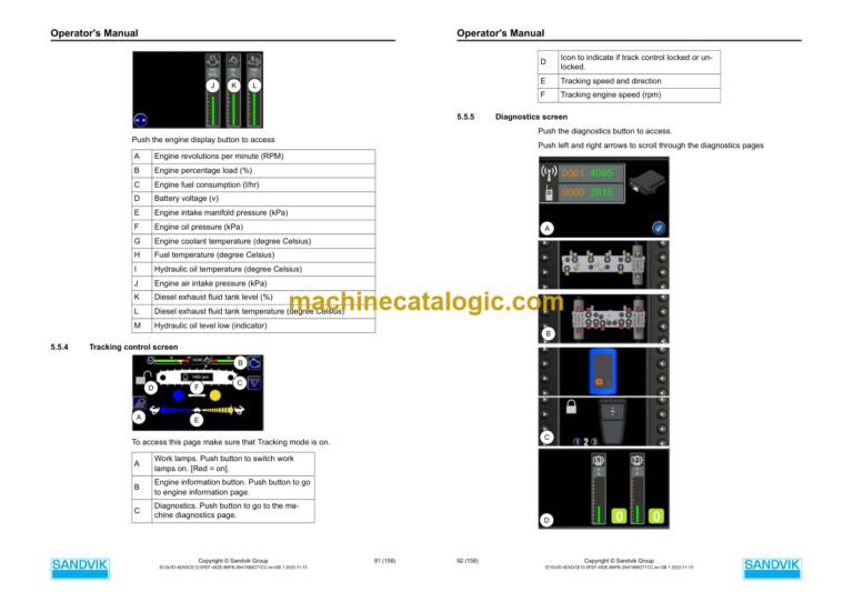 Sandvik QE241 Mobile Scalper Operator's and Maintenance Manual