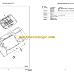 Bobcat E45 Compact Excavator Parts Manual