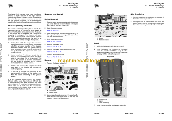 JCB Stage-V 3.0 Elec Engine (4 Cyl) Service Manual