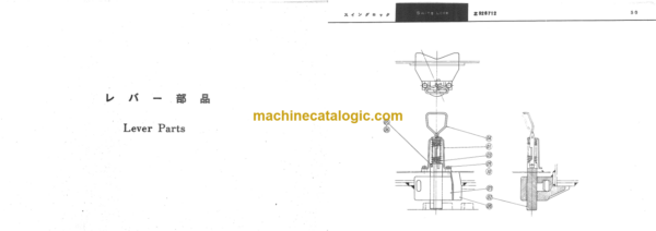 Hitachi F106 TRUCK CRANES PARTS LIST