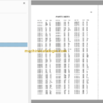 Hitachi MA145-5 Amphibious Soft Terrain Vehicle Parts Catalog & Equipment Components Parts Catalog