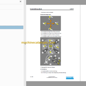 Sandvik LH517 Mining Loader Operator’s and Maintenance Manual (L817D619 Swedish)