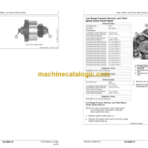 John Deere 710K Backhoe Loader Repair Technical Manual (TM12512)