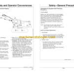 John Deere 853JH 903JH 909JH Tracked Harvester Operators Manual (OMT238858)