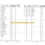 Furukawa FL80-1 Wheel Loader Parts Catalog