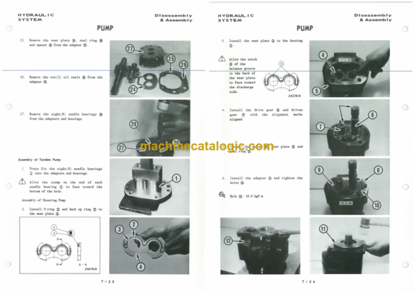 Furukawa FL270-1 Shop Manual