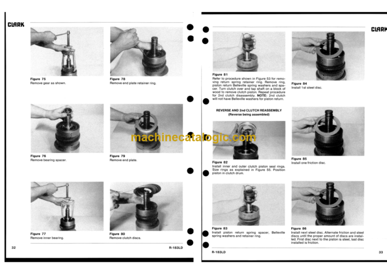 Timberjack Clark LD Transmission CTM 365 Component Technical Manual