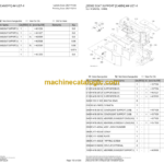 Kubota U27-4 Mini Excavator Parts Manual