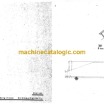 Hitachi F90 TRUCK CRANE PARTS LIST