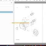 JD590D Hydraulic Excavator Parts Catalog & Equipment Components Parts Catalog