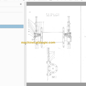 Hitachi MA400U-2 Amphibious Soft Terrain Vehicle Parts Catalog & Equipment Components Parts Catalog