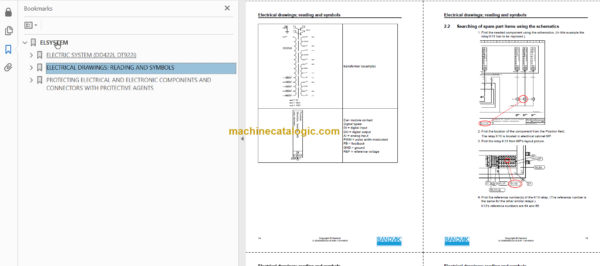 Sandvik DT922i Tunnelling Drill Service and Parts Manual (118D53738-1)