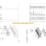 Komatsu HB215LC-3 Hybrid Excavator Parts Book