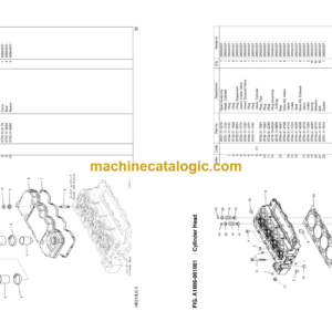 Komatsu HB215LC-3 Hybrid Excavator Parts Book