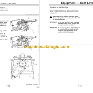 John Deere 1270D Harvester Operator’s Manual (SN WJ1270D001001-)