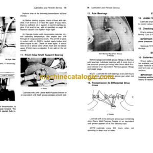 John Deere 544-B Loader Operators Manual (OMT68748)