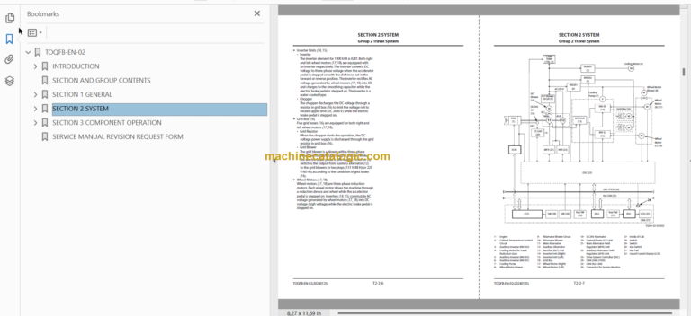 Hitachi EH4000AC-3 Technical and Assembly Procedure and Workshop Manual