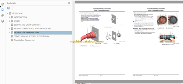 Hitachi EH4000AC-3 Technical and Assembly Procedure and Workshop Manual