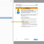 Sandvik LH517 Mining Loader Operator's and Maintenance Manual (L817D621 English)