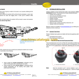 Strickland Installation Operator’s and Maintenance Manual