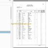 Hitachi SCX500W Track Crane Parts Catalog & Equipment Components Parts Catalog